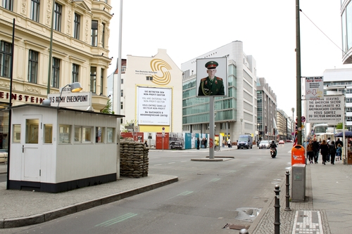 Checkpoint Charlie in Berlijn